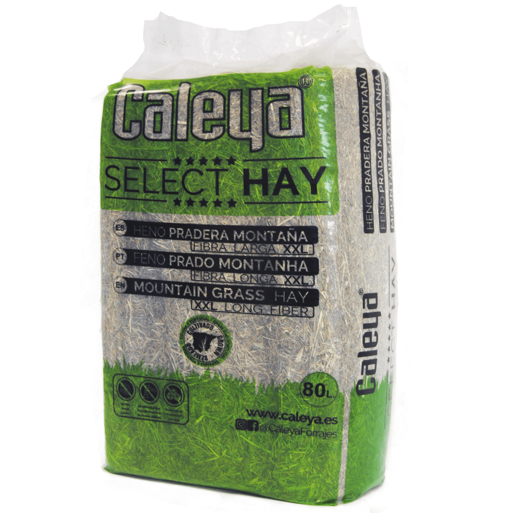 Caleya Select Hay Heno Prado De Montaña 80L. | Equestrian. Calvet Animals