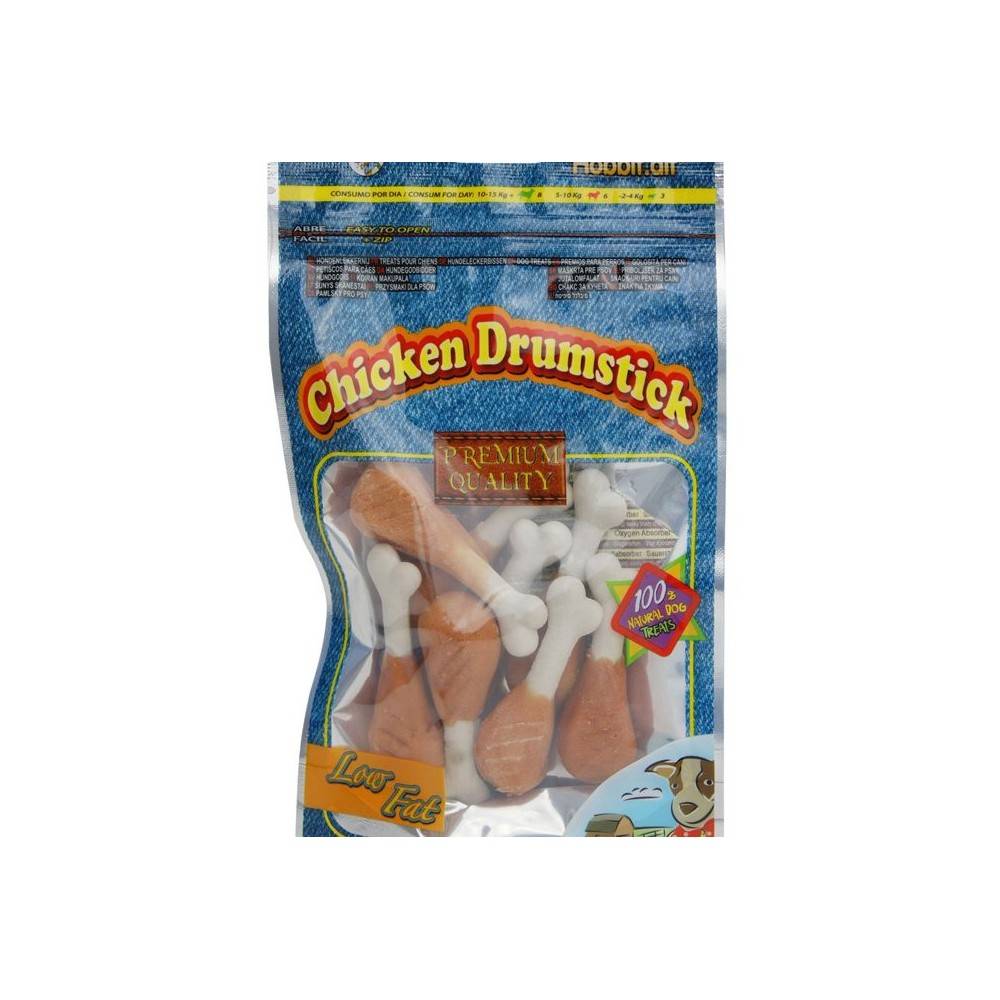 Muslos Pollo/Calcio Natural Hobbit Alf 100 Gr para perros | Calvet Animales y