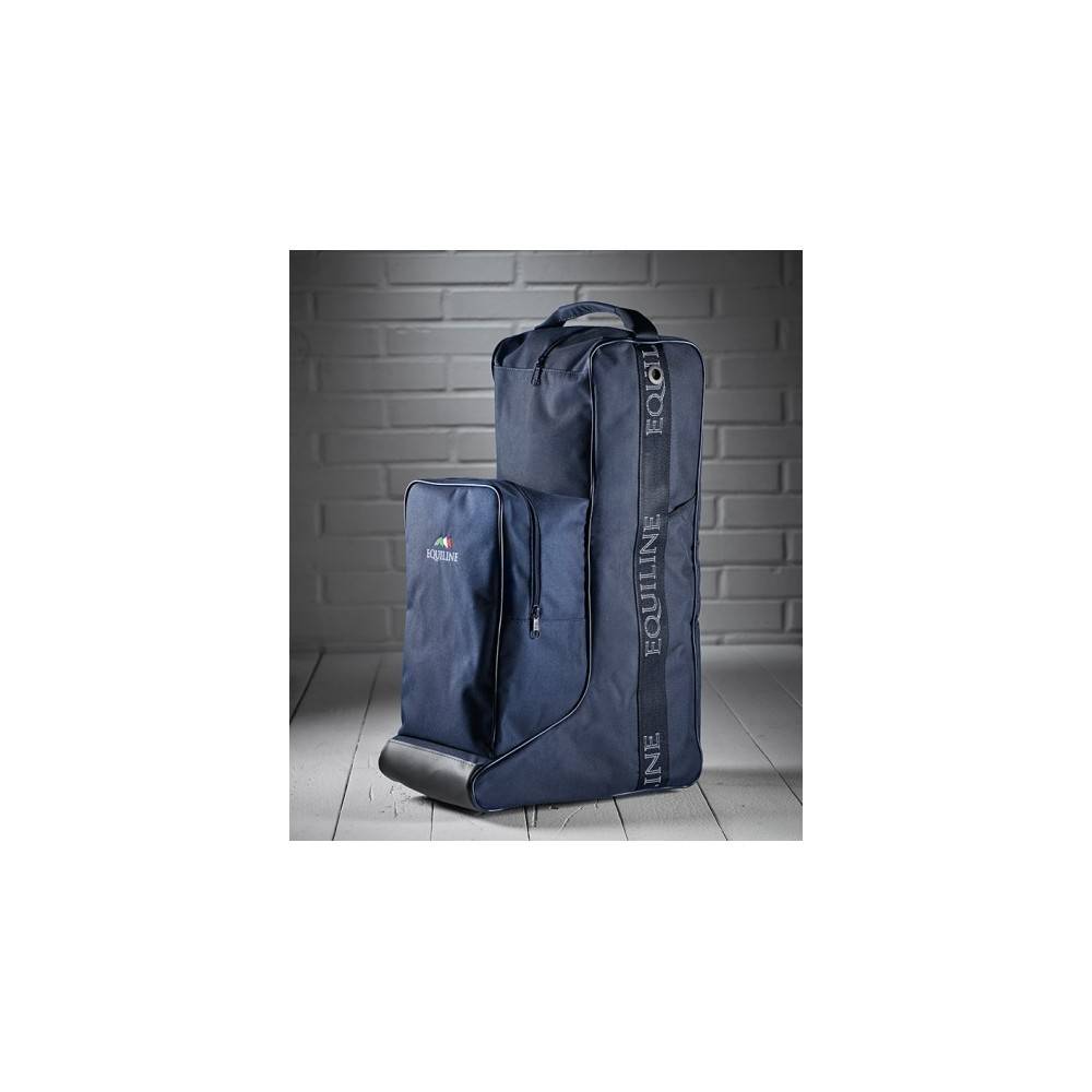 Bolsa Funda Botas y Casco Equiline Cesark Azúl Marino | Equestrian. Calvet