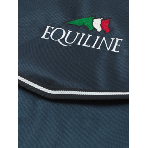 Cortina Lona Box Llarga 200x130 Equiline Blau Marí |Cavall i Genet a 2