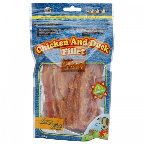Filet Pollastre/Ànec Natural Hobbit Alf 100 Gr per gossos | Calvet Animals i Plantes