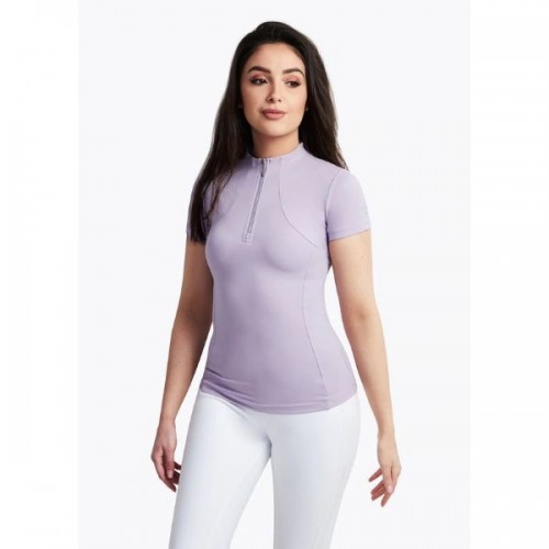Base Layer Maximilian Manga Corta Lilac | Equestrian. Calvet Animals i