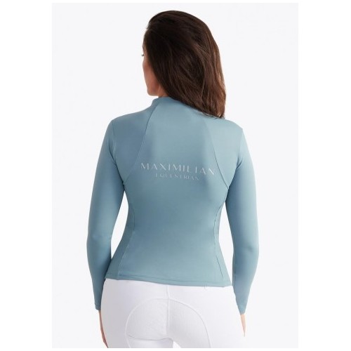 Base Layer Maximilian Màniga Llarga Blau |Cavall i Genet a Equestrian 2