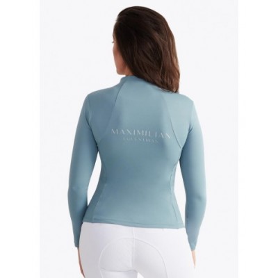 Base Layer Maximilian Màniga Llarga Blau |Cavall i Genet a Equestrian