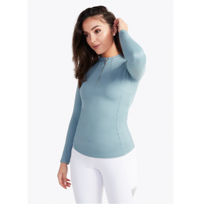 Base Layer Maximilian Màniga Llarga Blau |Cavall i Genet a Equestrian