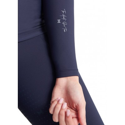 Base Layer Maximilian Manga Larga Azúl Marino | Equestrian. Calvet Animals