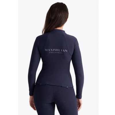 Base Layer Maximilian Màniga Llarga Blau Marí |Cavall i Genet a