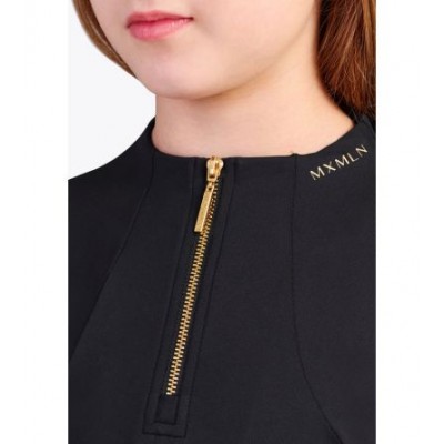 Base Layer YR Maximilian Manga Larga Negra/Oro | Equestrian. Calvet