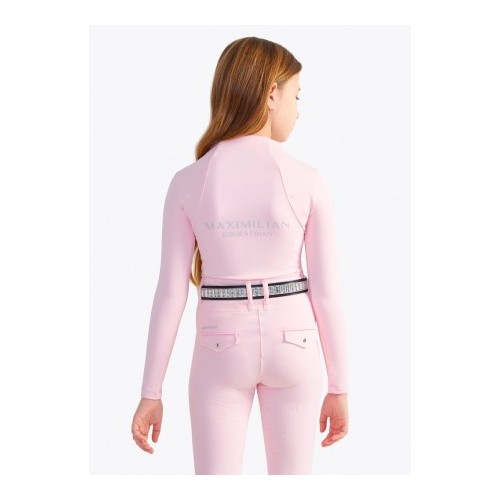 Base Layer YR Maximilian Màniga Llarga Rosa/Plata |Cavall i Genet a 2