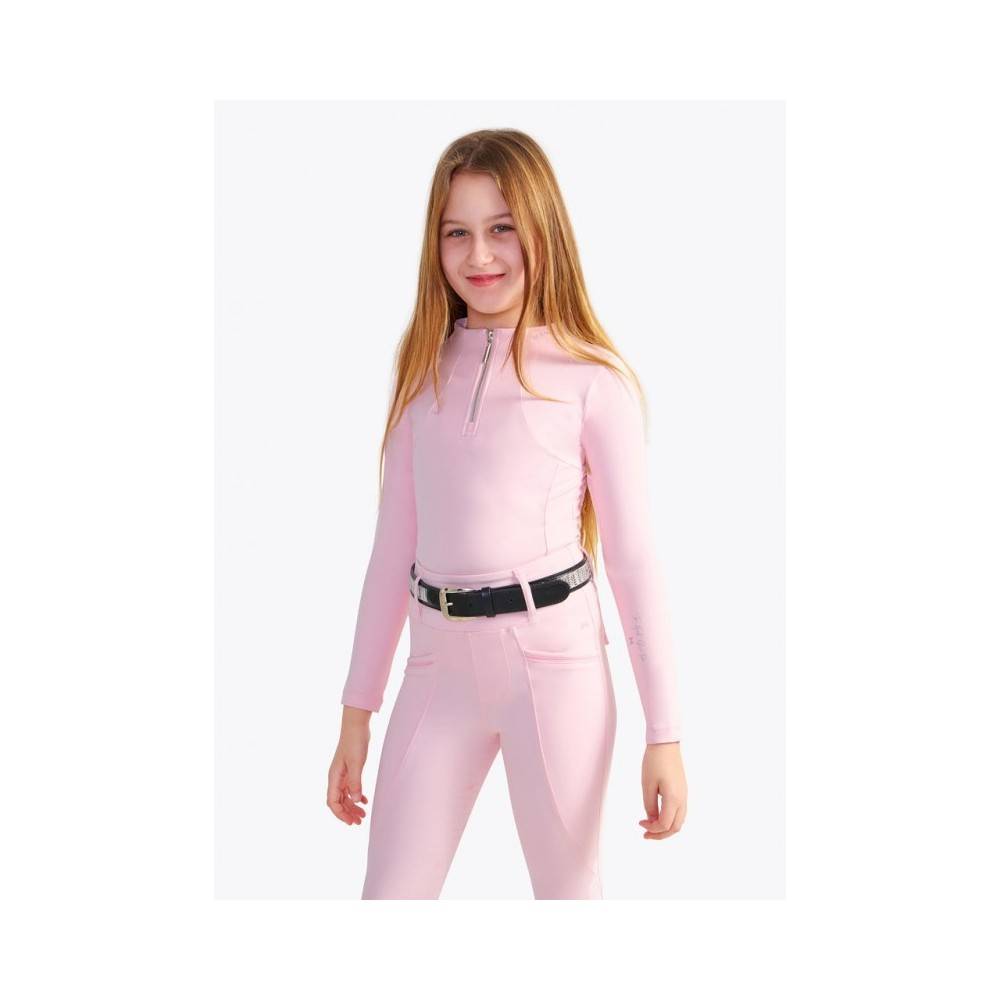 Base Layer YR Maximilian Màniga Llarga Rosa/Plata |Cavall i Genet a