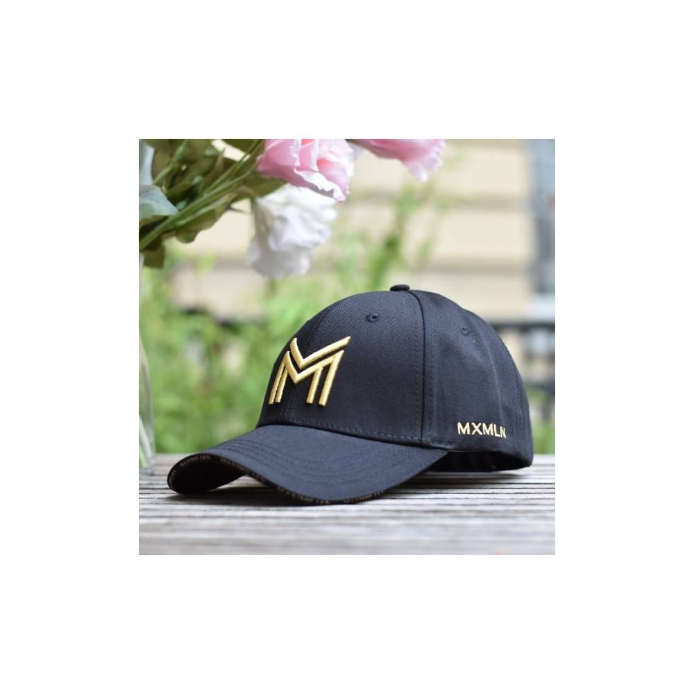 Gorra Maximilian Negra/Oro | Equestrian. Calvet Animals i Plantes.