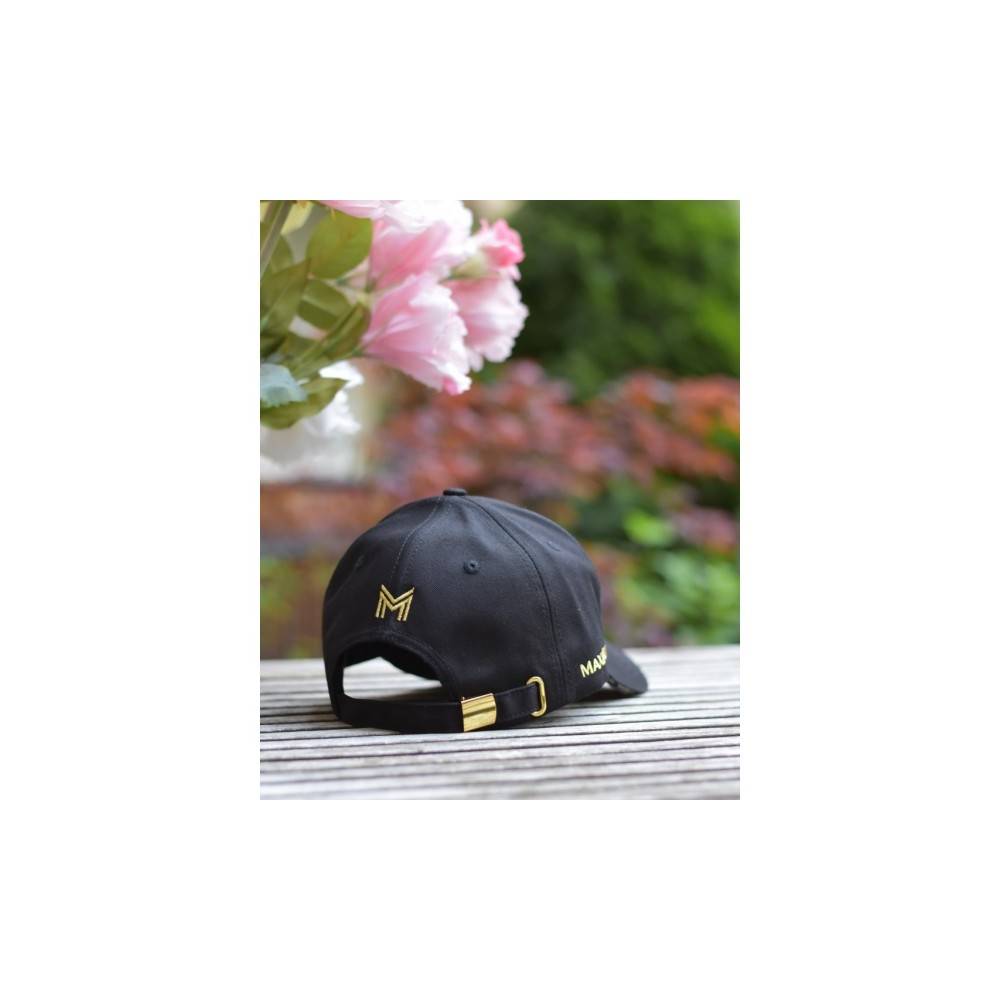 Gorra Maximilian Negra/Oro | Equestrian. Calvet Animals i Plantes.