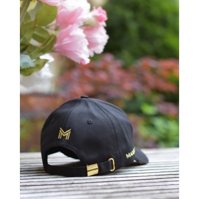 Gorra Maximilian Negra/Or |Cavall i Genet a Equestrian, Calvet Animal i