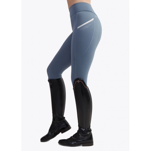Leggins Maximilian Cozy Charm Metal Blue | Equestrian. Calvet Animals i