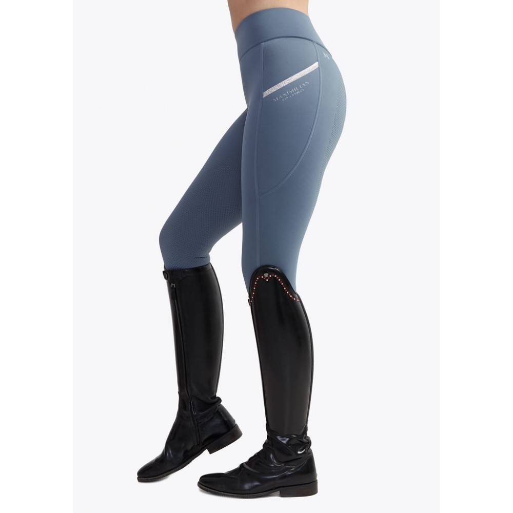 Leggins Maximilian Cozy Charm Metal Blue | Equestrian. Calvet Animals i