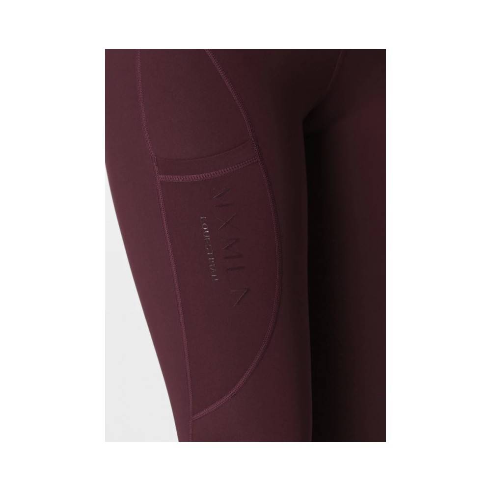 Leggins Maximilian Lift Full Grip Wine | Equestrian. Calvet Animals i