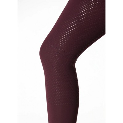 Leggins Maximilian Lift Full Grip Wine | Equestrian. Calvet Animals i