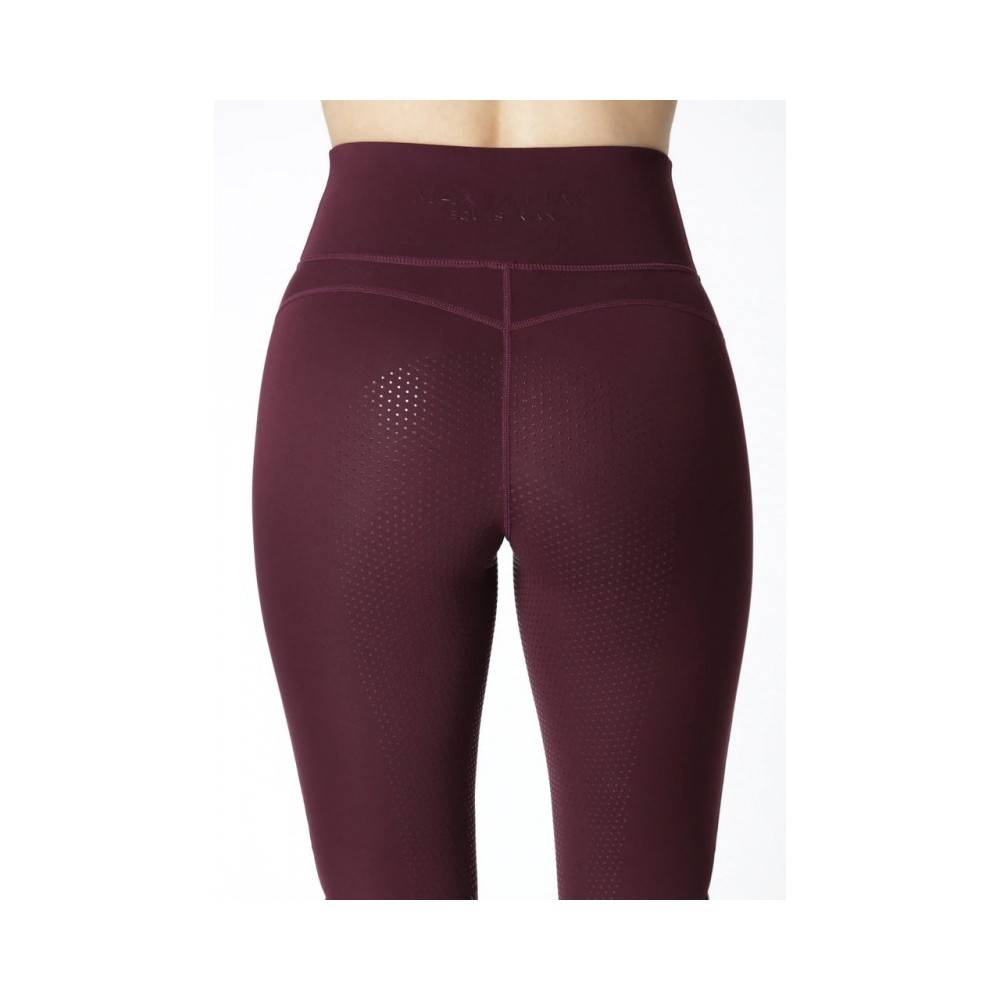 Leggins Maximilian Lift Full Grip Wine | Equestrian. Calvet Animals i
