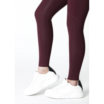 Leggins Maximilian Lift Full Grip Wine | Equestrian. Calvet Animals i