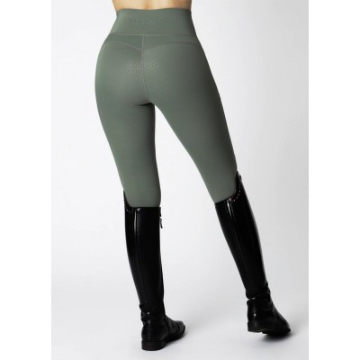 Leggins Maximilian Lift Full Grip Army Green | Equestrian. Calvet Animals