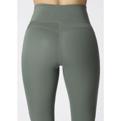 Leggins Maximilian Lift Full Grip Army Green | Equestrian. Calvet Animals