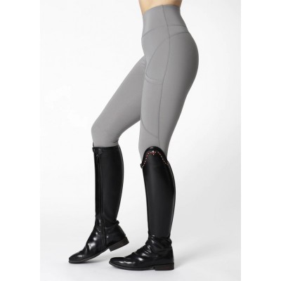Leggins Maximilian Lift Full Grip Gris | Equestrian. Calvet Animals i