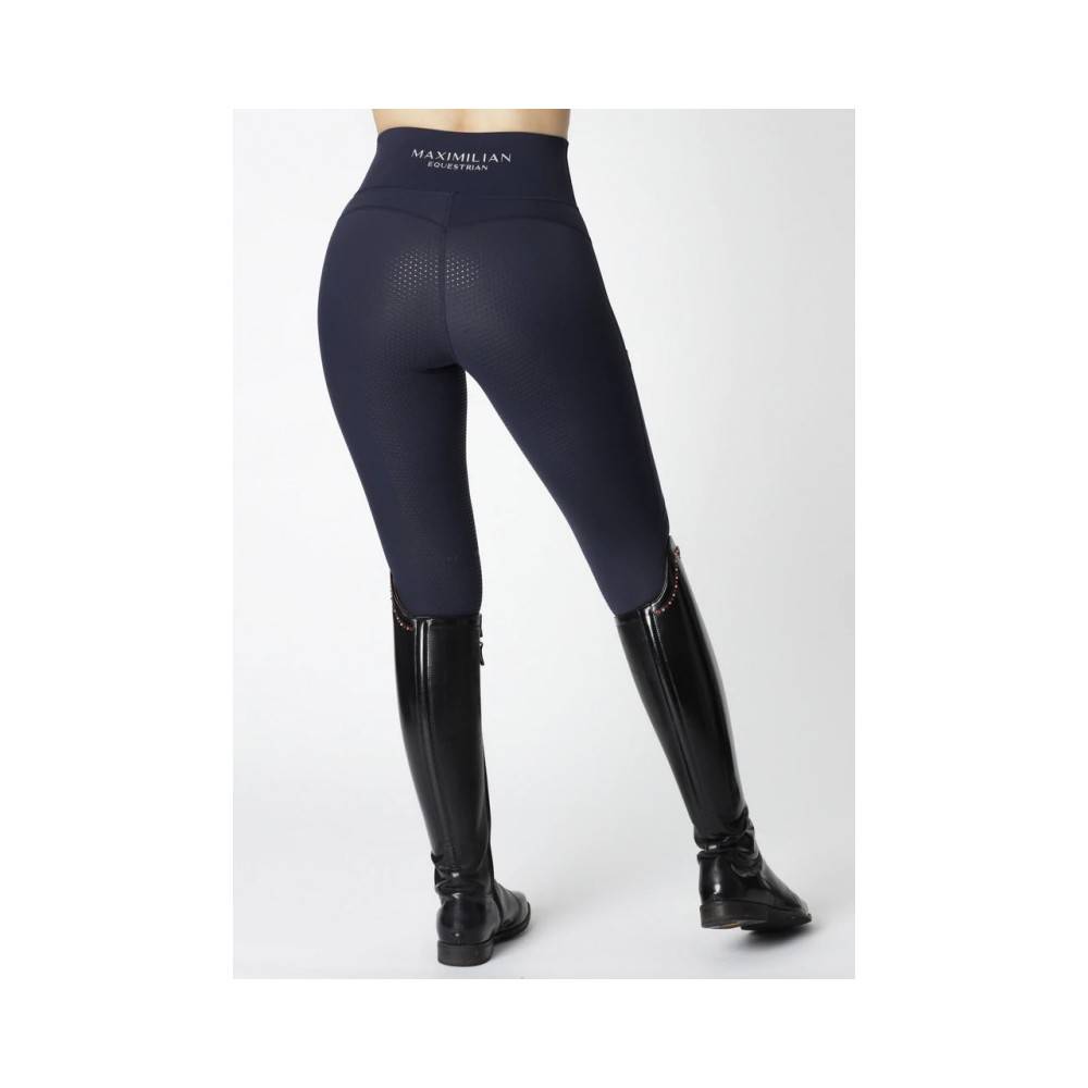 Leggins Maximilian Lift Full Grip Azúl Marino | Equestrian. Calvet Animals