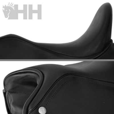 Silla Inglesa Doma Lexhis Lantana Techno Negra | Equestrian. Calvet