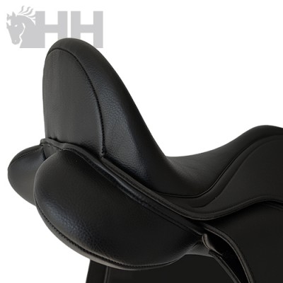 Silla Inglesa Doma Lexhis Lantana Techno Negra | Equestrian. Calvet