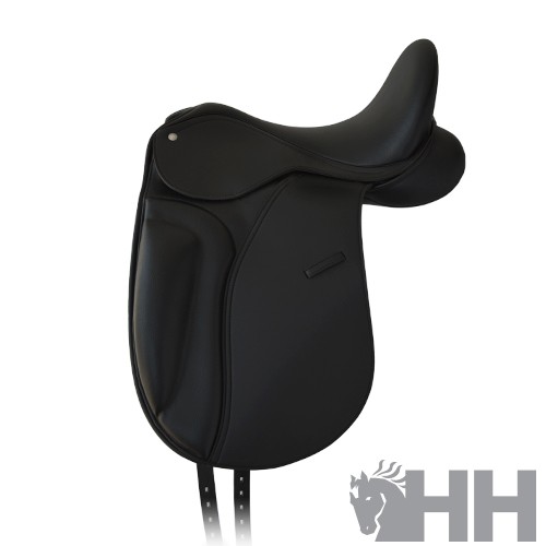 Silla Inglesa Doma Lexhis Lantana Techno Negra | Equestrian. Calvet