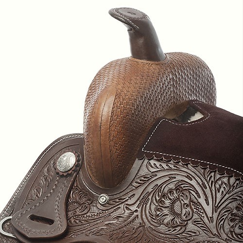 Silla Western Topeca Avellana/Marrón | Equestrian. Calvet Animals i 2