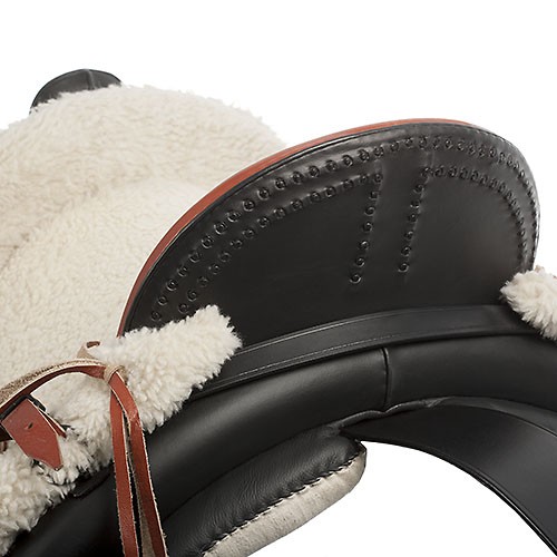 Silla Vaquera HH Eral Negra Completa | Equestrian. Calvet Animals i 2