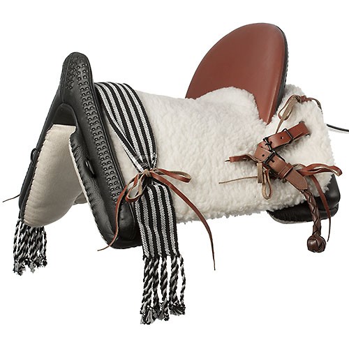 Silla Vaquera HH Eral Negra Completa | Equestrian. Calvet Animals i