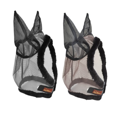 Màscara Amb Orelleres Lexhis Negra |Cavall i Genet a Equestrian, Calvet