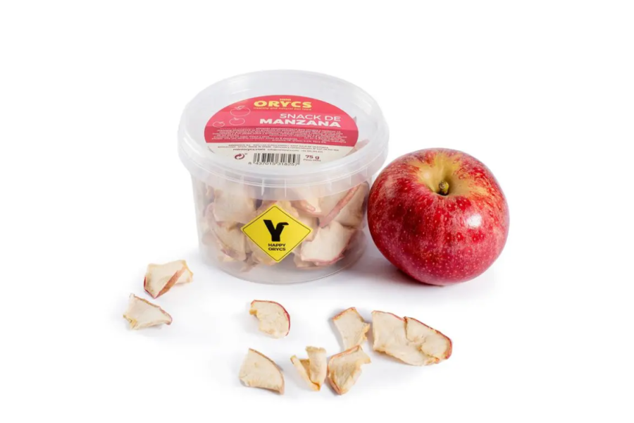 Miniorycs Snack Manzana 75 Gr. | Calvet Animals i Plantes