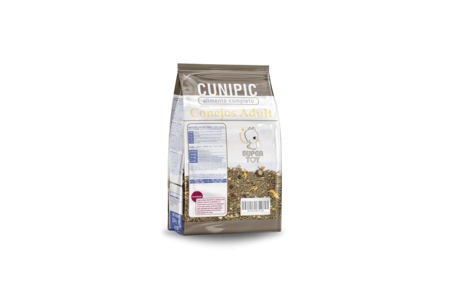 Cunipic Conejo Adulto SuperToy, Mini & Toy 700 Gr | Tot per la teva