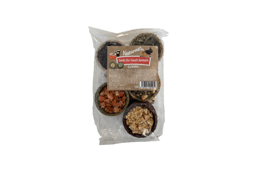 Cunipic Naturaliss Snack Sushi Mix 220 Gr | Tot per la teva mascota |