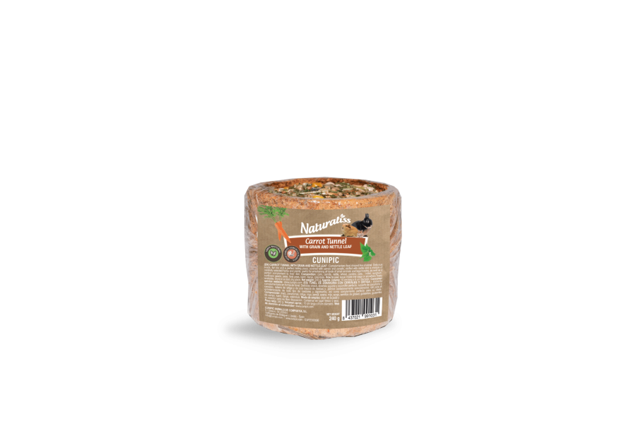 Cunipic Naturaliss Snack Túnel Pastanaga | Tot per la teva mascota |