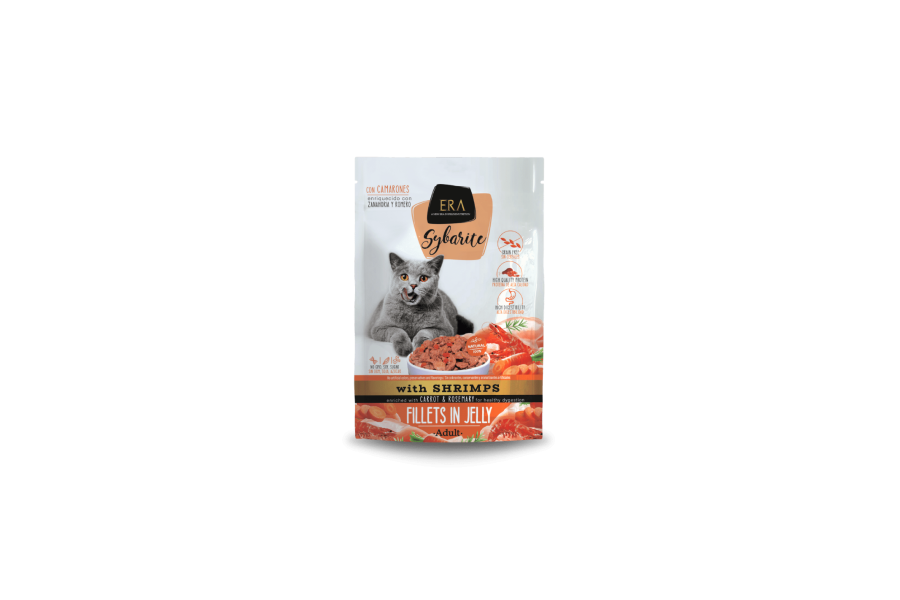 Era Sybarite Cat Adult Shrimps 85 Gr per gats | Calvet Animals i Plantes