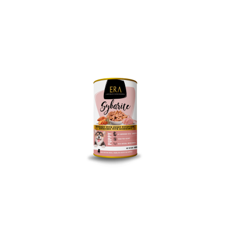 Era Sybarite Puppy Turkey With Sweet Potatoes 400 Gr per gossos | Calvet Animals i