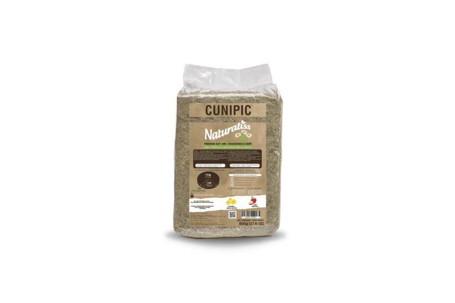 Heno Naturaliss Manzanilla I Menta 500 Gr | Calvet Animals i
