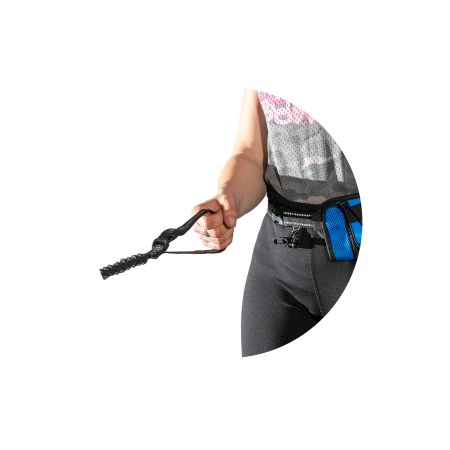 Corretja Amb Cinturó Freedog Ultra Trail Groc Neó per gossos | Calvet Animals i