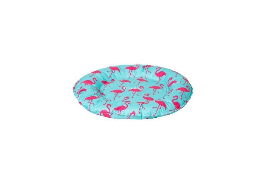 Cama Freedog Donut Refrescante Flamingo para perros | Calvet Animales y Plantas