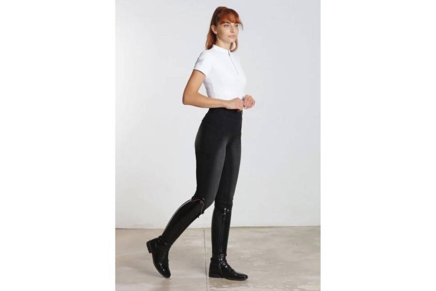 Mallas Maximilian Denim Riding Negra |Cavall i Genet a Equestrian, Calvet
