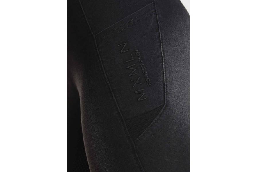Mallas Maximilian Denim Riding Negra |Cavall i Genet a Equestrian, Calvet