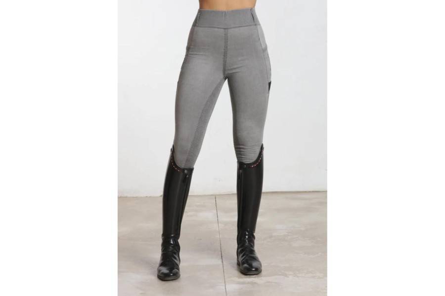 Mallas Maximilian Denim Riding Gris | Equestrian. Calvet Animals i Plantes.