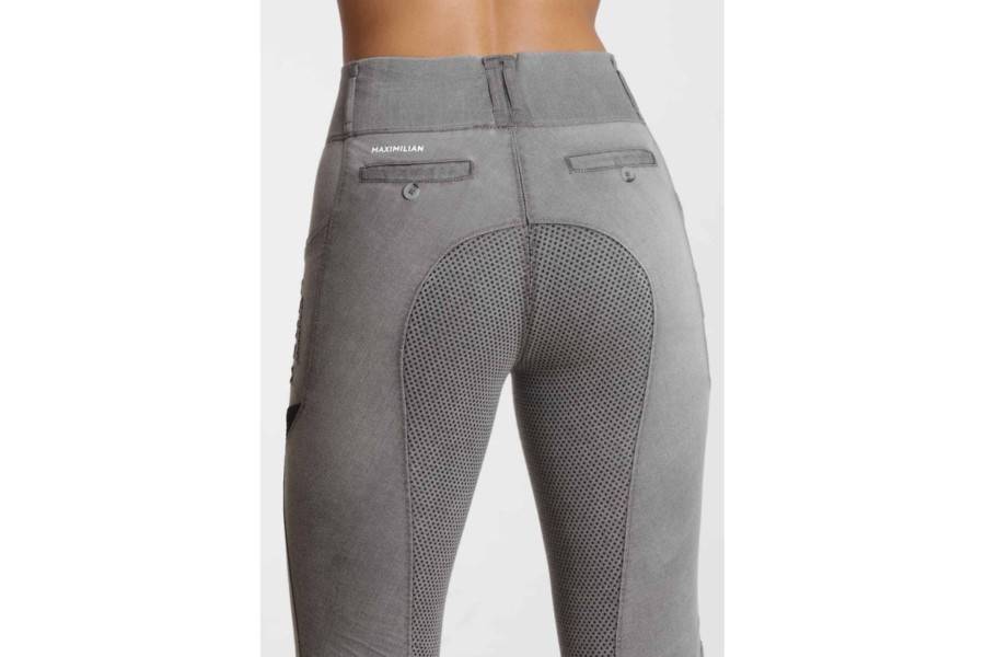 Mallas Maximilian Denim Riding Gris | Equestrian. Calvet Animals i Plantes.