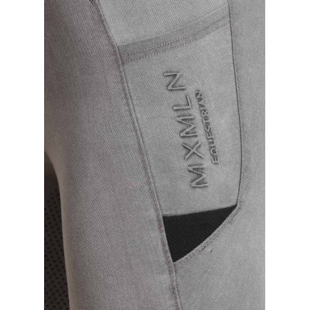 Mallas Maximilian Denim Riding Gris | Equestrian. Calvet Animals i Plantes.