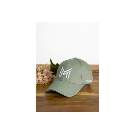 Gorra Maximilian Verde Salvia/Blanca |Cavall i Genet a Equestrian, Calvet