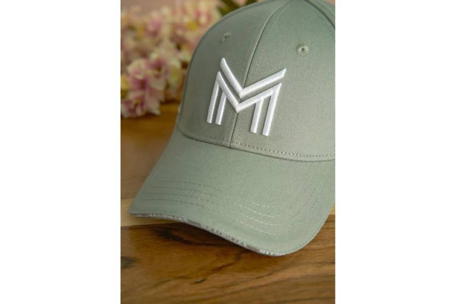 Gorra Maximilian Verde Salvia/Blanca |Cavall i Genet a Equestrian, Calvet